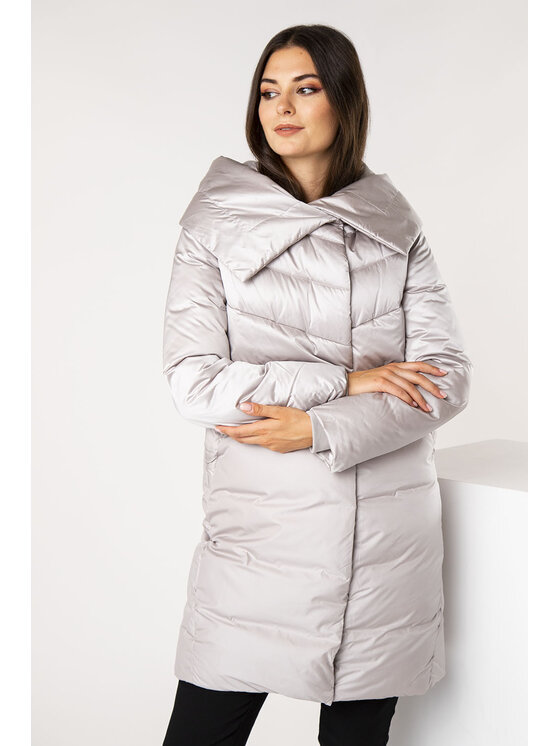QUIOSQUE QUIOSQUE Dámská bunda Quiosque 9RS007200 Šedá Regular Fit
