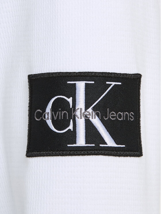 Calvin Klein Jeans Calvin Klein Jeans Mikina J30J323485 Bílá Regular Fit