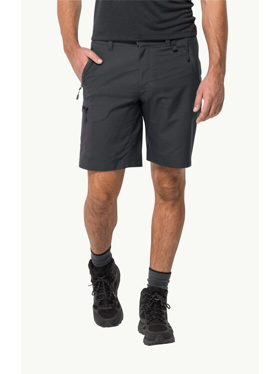 Jack Wolfskin Jack Wolfskin Szorty sportowe 1503791_6350 Czarny Regular Fit