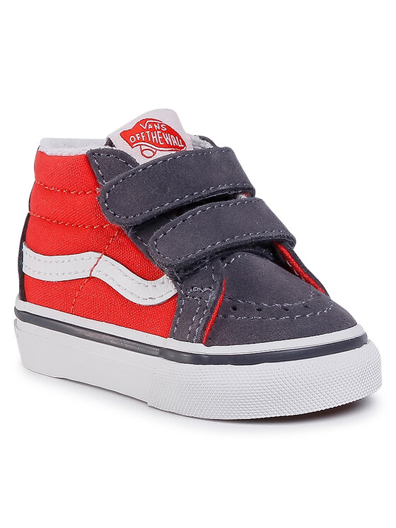 Vans rosse e outlet grigie