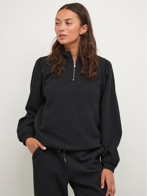 Kaffe Kaffe Світшот Pillo 10507099 Чорний Loose Fit