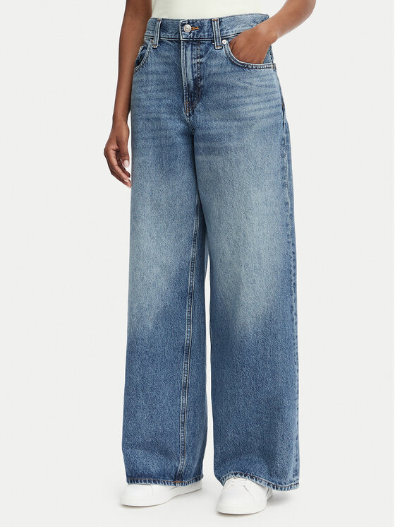 Calvin Klein Jeans Blugi LV047G912G Bleumarin Relaxed Fit