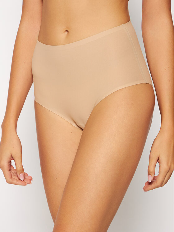 Chantelle Chantelle Klasické kalhotky s vysokým pasem Soft Stretch C26470 Béžová
