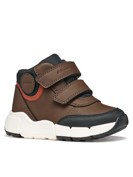 Geox Geox Зимни обувки B Flexyper Mini Boy B666GA 0MEBC C6R6B S Тъмнокафяв