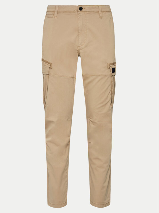 s.Oliver s.Oliver Штани з тканини 2149552 Бежевий Regular Fit