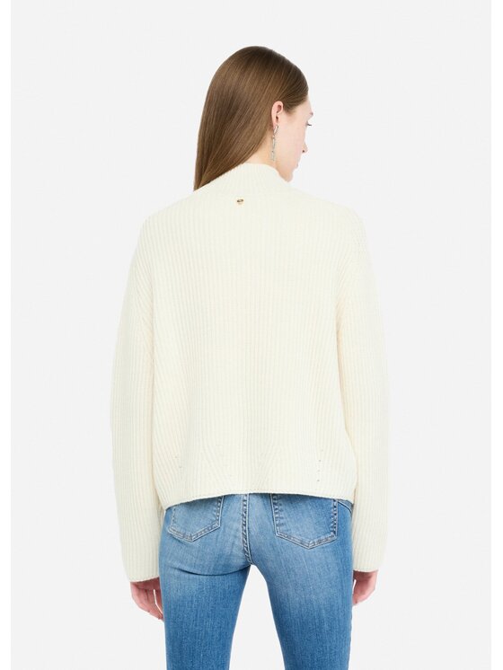 Liu Jo Liu Jo Maglione CF5399MA65NX0256 Bianco Regular Fit