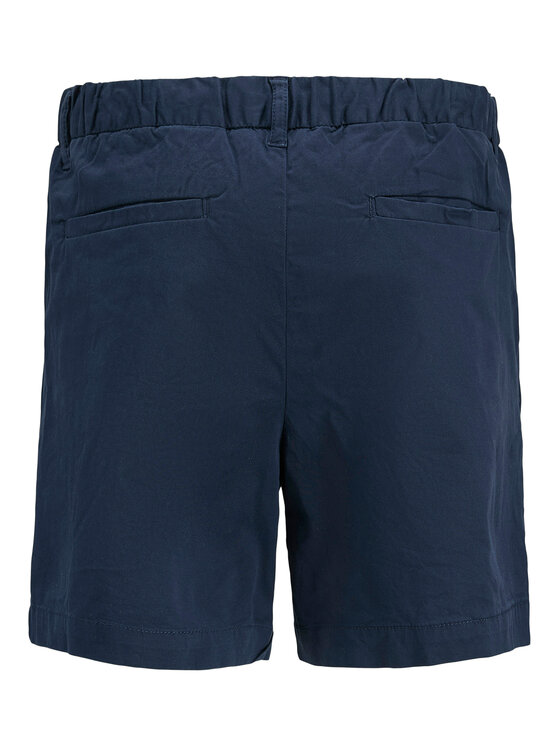Jack & Jones Junior Jack & Jones Junior Szövet rövidnadrág Jaiden 12275013 Sötétkék Loose Fit
