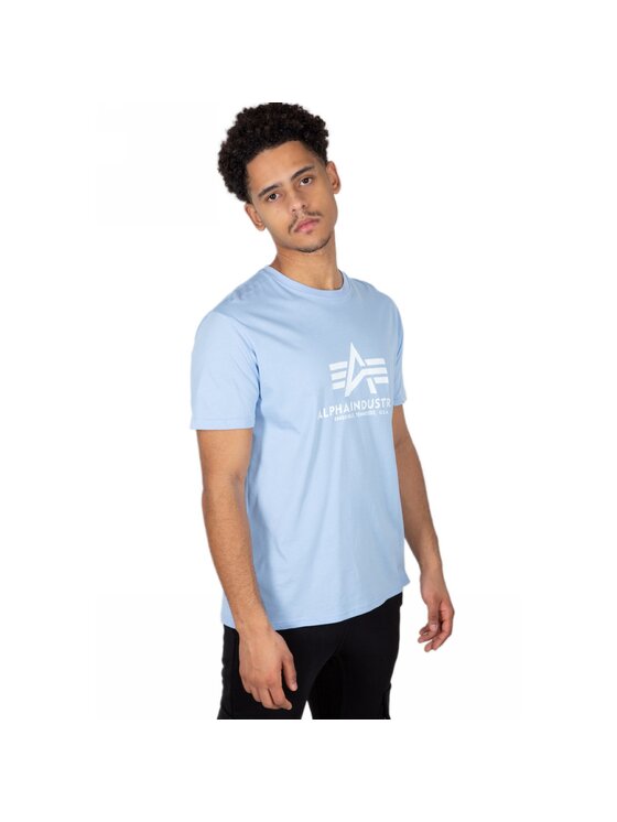 Alpha Industries Alpha Industries T-Shirt AI.100501-513-XXL Modrá Basic Fit