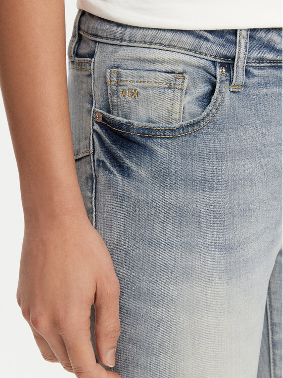 Armani Exchange Armani Exchange Jeansy XW000129 AF12853 MB001 Modrá Super Skinny Fit