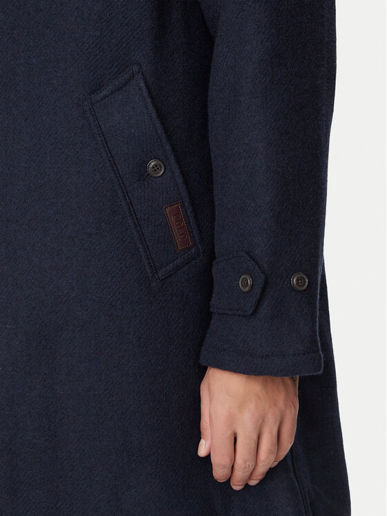 Polo Ralph Lauren Polo Ralph Lauren Vuneni kaput 710B15989001 Tamnoplava Regular Fit