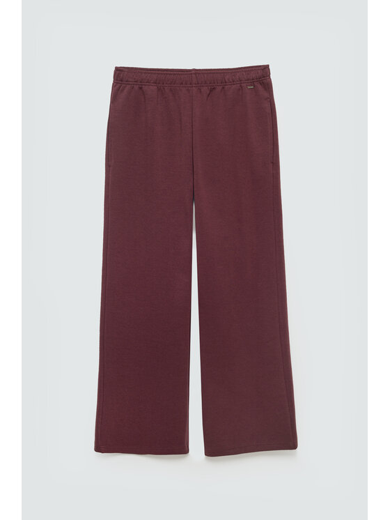 BIG STAR BIG STAR Spodnie dresowe DARIANAP Bordowy Basic Fit