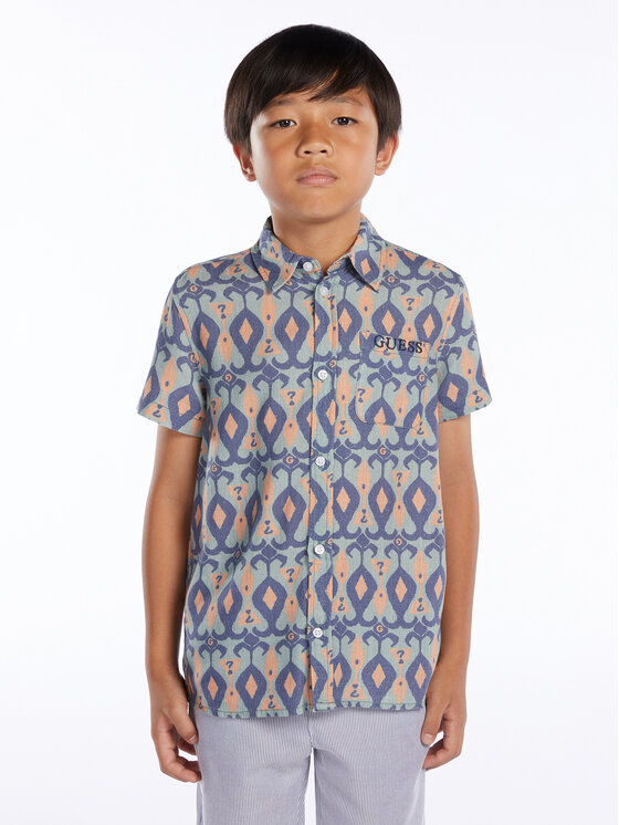 Guess Guess Ing L3GH02 WFBT0 Kék Regular Fit