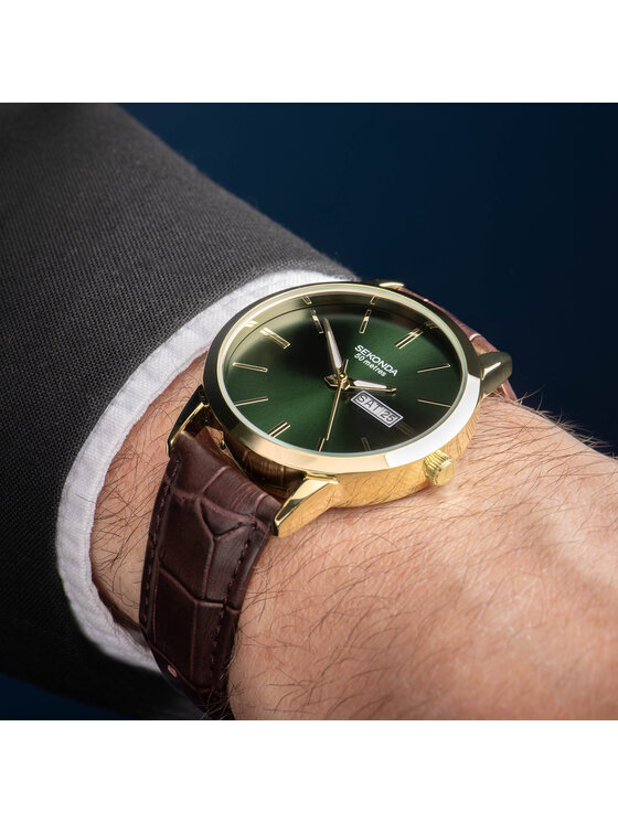 Sekonda Sekonda Zegarek 30151 Brązowy