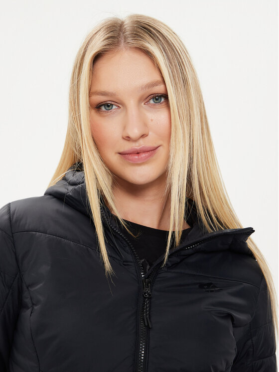 4F 4F Outdoor jakna 4FAW23TDJAF279 Crna Slim Fit