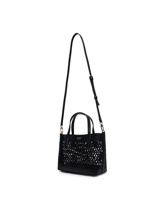 Guess Guess Kabelka Letty Mini HWPG99 11750 Černá