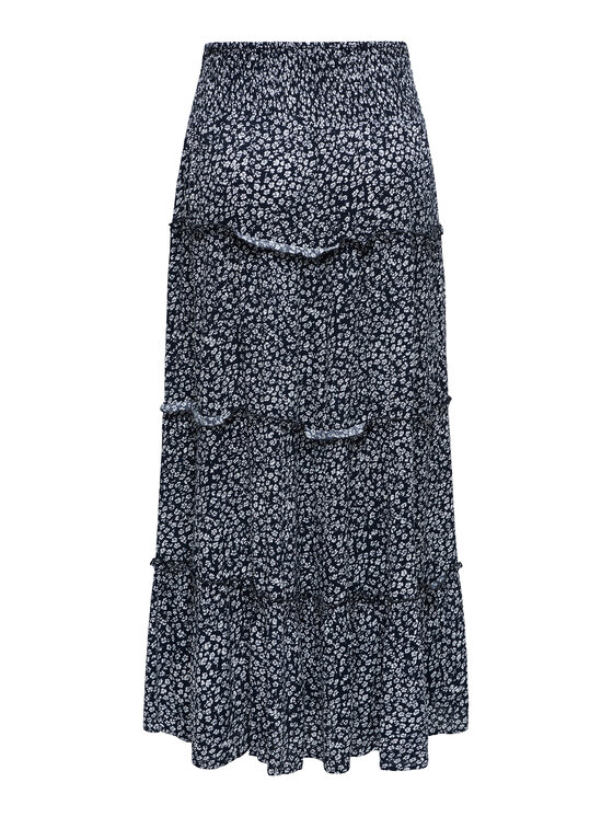 ONLY ONLY Spódnica maxi Fernanda 15375238 Granatowy Regular Fit