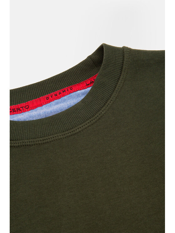 Lancerto Lancerto Bluza Cayden Zielony Regular Fit