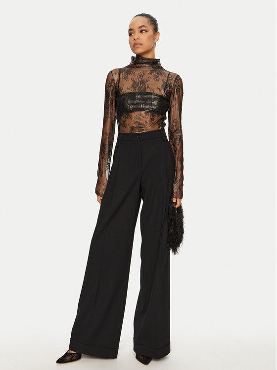 PINKO PINKO Bluză Traminer 102853 A1JW Negru Regular Fit
