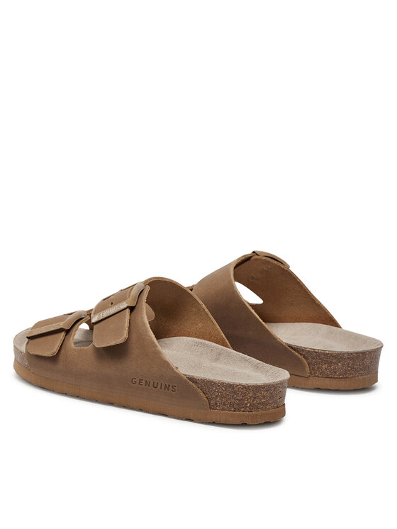 Genuins Genuins Шльопанці Hawaii G104366 Коричневий