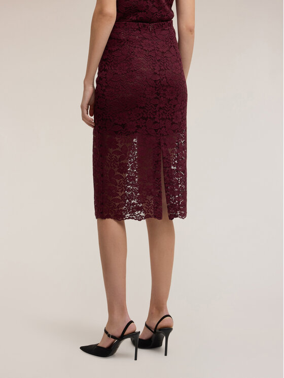 Motivi Motivi Minigonna 1050Q001221N036 Bordeaux Regular Fit