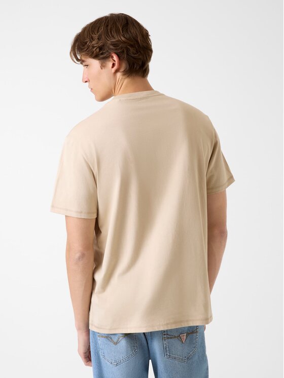 Guess Guess Футболка M6RI23 K8FQ4 Бежевий Regular Fit