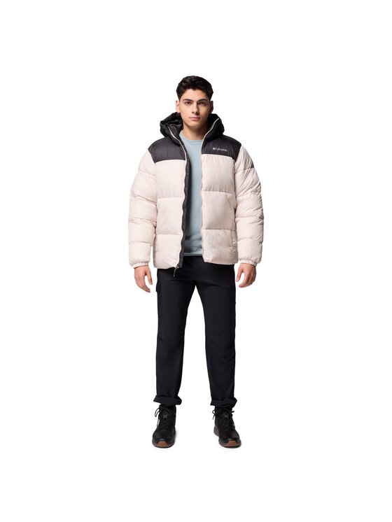 Columbia Columbia Kurtka puchowa 208685 Beżowy Regular Fit