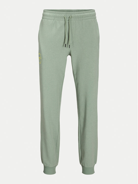 Jack&Jones Jack&Jones Sportinės kelnės Gordon 12268442 Žalia Regular Fit