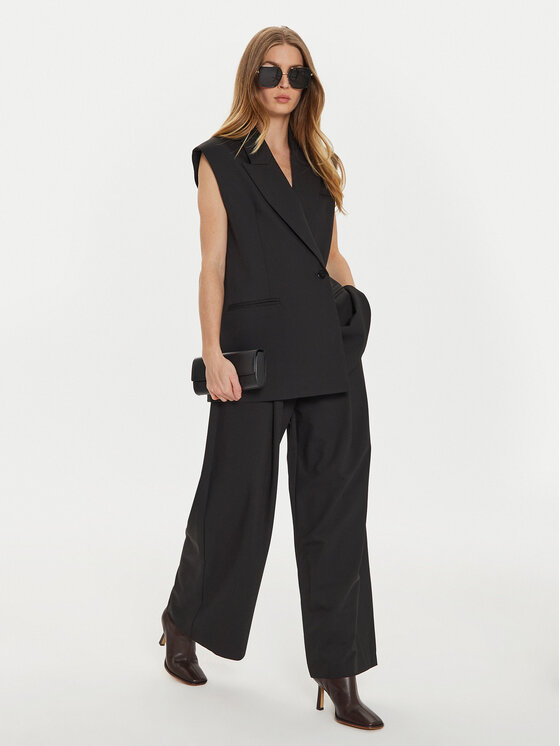 Imperial Imperial Palazzo kelnės P5B8IIC Juoda Wide Leg