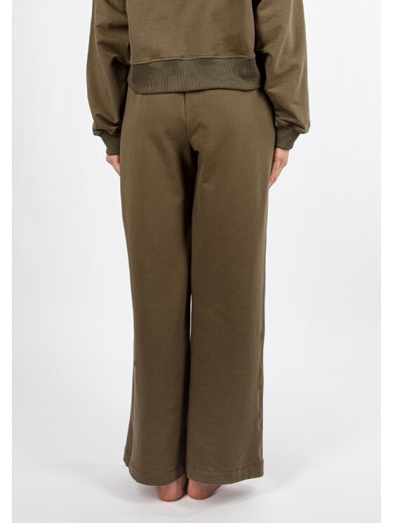 DKaren Sport DKaren Sport Spodnie dresowe DK-K-B23 Khaki Classic Fit