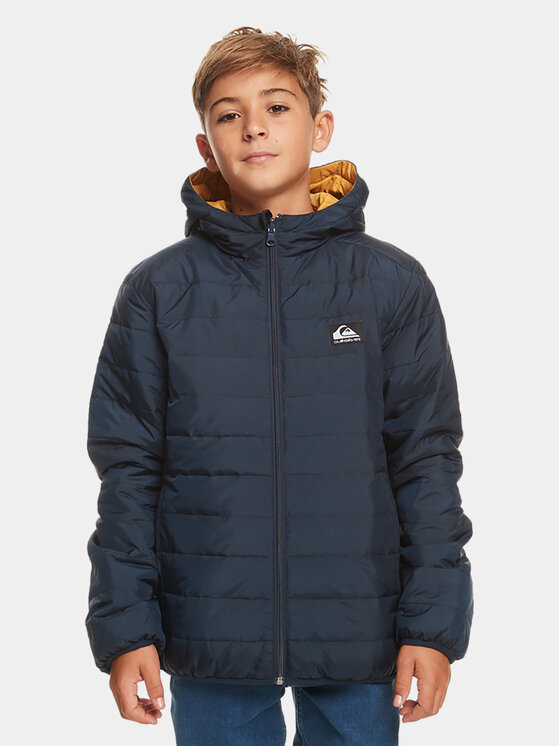Gyerek Átmeneti kabát Quiksilver, Méret: 16Y, Sötétkék, Scalyreversible Jckt EQBJK03276