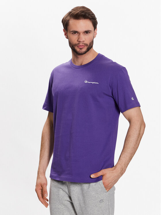 Champion Champion T-shirt 218928 Ljubičasta Regular Fit