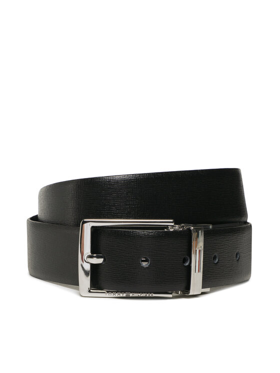 Tommy Hilfiger Tommy Hilfiger Мъжки колан Business 3.5 Rev AM0AM10676 Черен