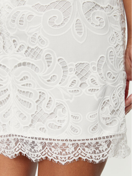 Silvian Heach Silvian Heach Rochie de zi GPP24223VE Alb Regular Fit