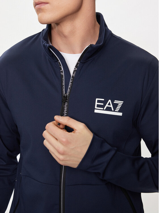 EA7 Emporio Armani EA7 Emporio Armani Bluza 3DPM89 PJUFZ 1554 Granatowy Regular Fit