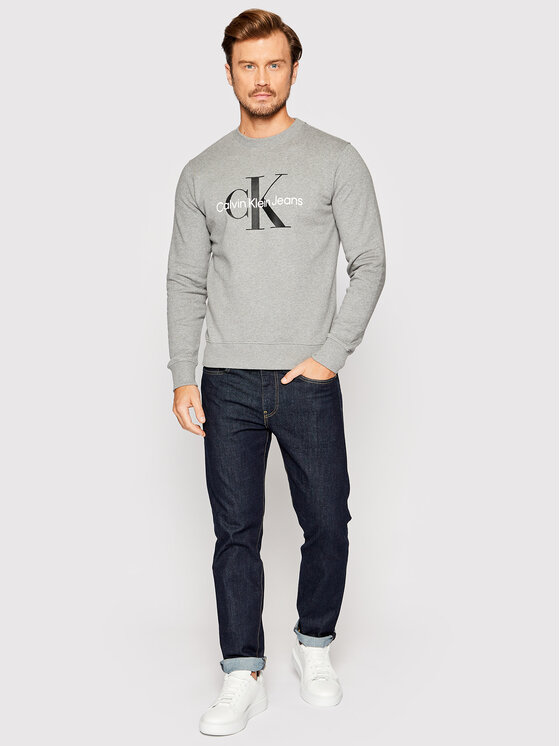 Calvin Klein Jeans Calvin Klein Jeans Суитшърт J30J320933 Сив Regular Fit