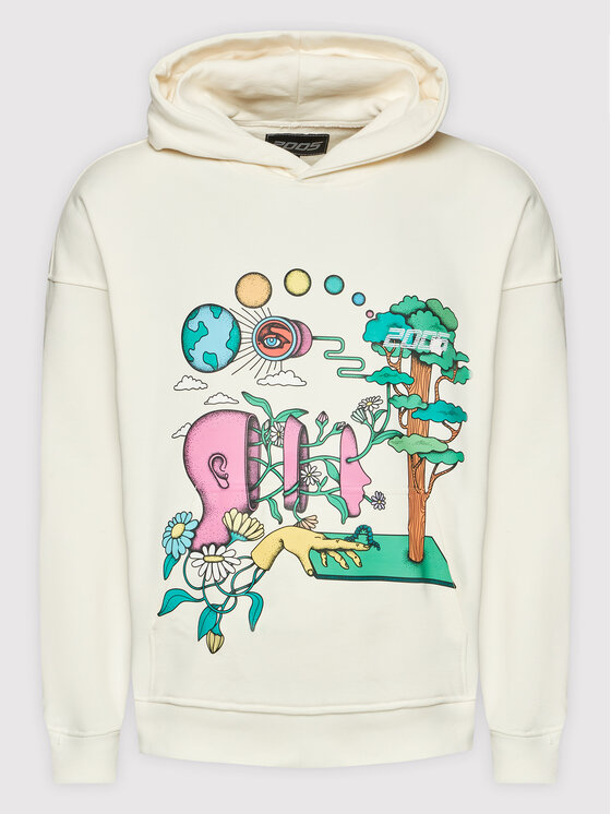 2005 2005 Світшот Unisex Dream Бежевий Regular Fit