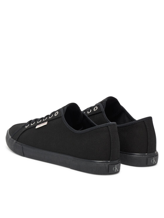 Calvin Klein Jeans Calvin Klein Jeans Гуменки Ess Vulc Low Mg Cv YM0YM01301 Черен