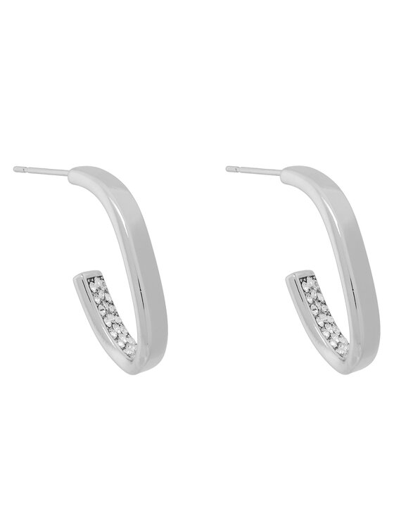 Guess Guess Naušnice JUBE06 434JW Stříbrná