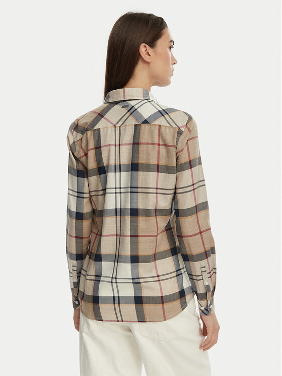 Barbour Barbour Košile Bredon LSH1353BR37 Béžová Regular Fit