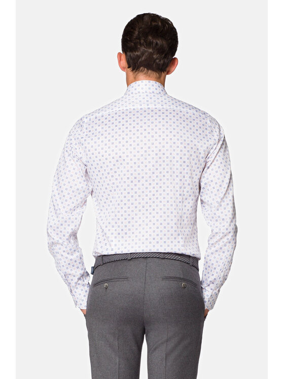 Lancerto Lancerto Koszula Emma KO073219000003 Biały Slim Fit