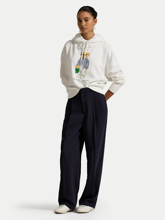 Polo Ralph Lauren Polo Ralph Lauren Sweatshirt 211959115001 Weiß Relaxed Fit