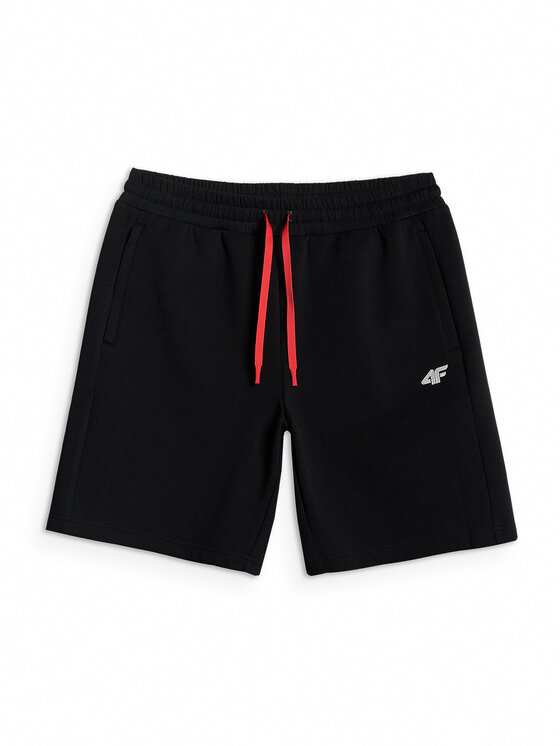 4F 4F Szorty sportowe COMMERCIAL 3 Czarny Regular Fit