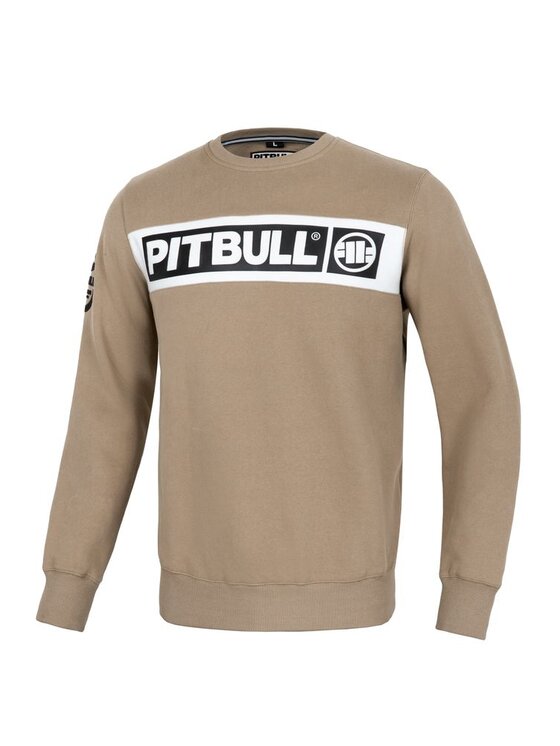 PITBULL PITBULL Bluza Sherwood Beżowy Regular Fit