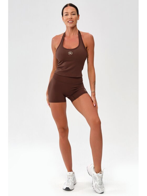 ROUGH RADICAL ROUGH RADICAL Maglietta tecnica ZOYA Marrone Slim Fit