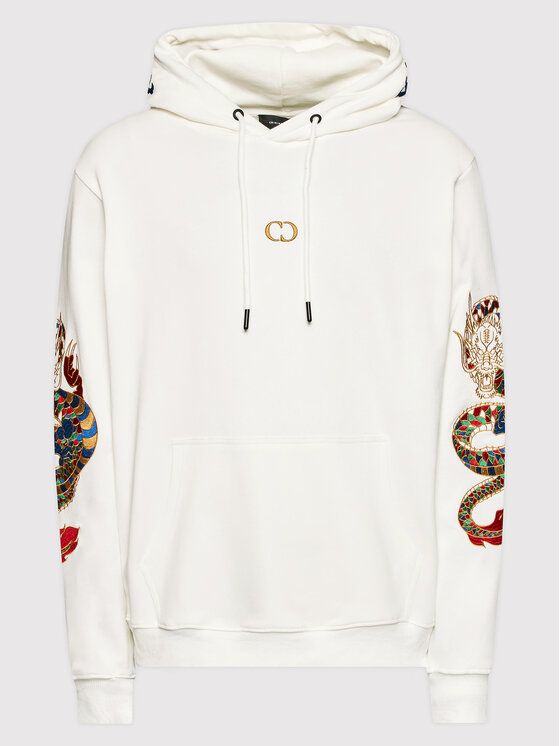 Criminal Damage Criminal Damage Μπλούζα Gold Dragon GDHOW21 Λευκό Regular Fit