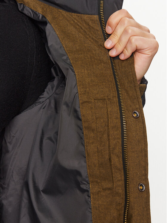 Wrangler Wrangler Giubbotto piumino 112341101 Marrone Oversize
