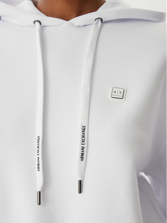 Armani Exchange Armani Exchange Felpa XW002217 AF10818 U0002 Bianco Regular Fit