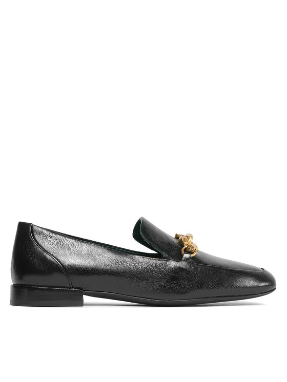 Lords Tory Burch Jessa Loafer 152718 Perfect Black / Gold 006