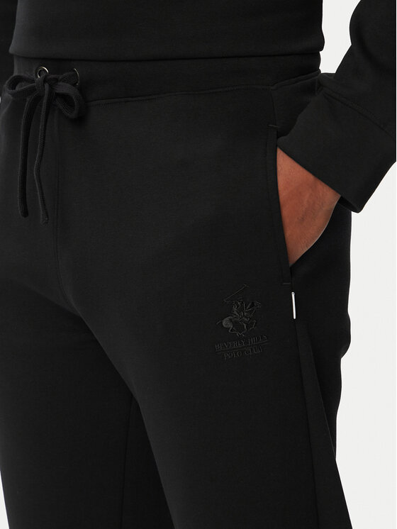 Beverly Hills Polo Club Beverly Hills Polo Club Teplákové nohavice M6340B Čierna Regular Fit
