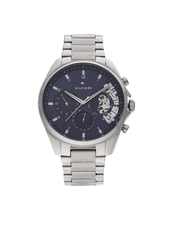 Tommy Hilfiger Tommy Hilfiger Zegarek Baker 1710448 Srebrny